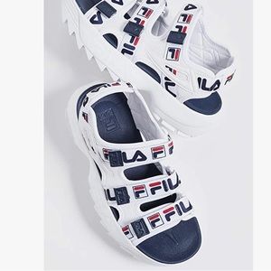 fila strap sandals